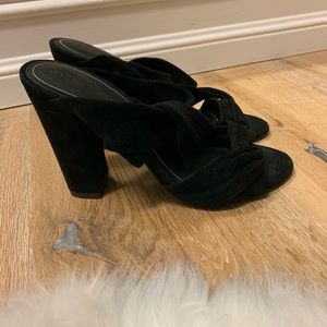 Kendall + Kylie black block heels, size 36 (6).